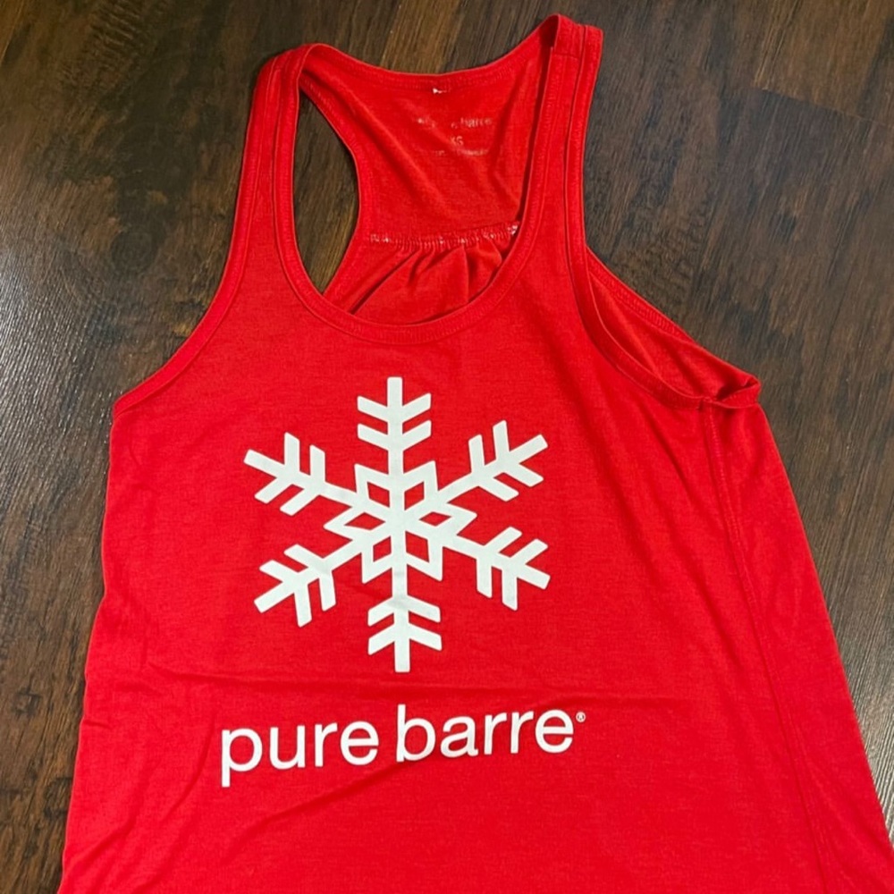 Pure Barre Women’s Red Logo Tank Top